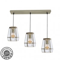 Distribuidor - Lâmpadas Diversas | Lâmpadas Modernas | REGLETA GUIA 3XE27 CUERO REGX64X14 CM Ref: 221093114
